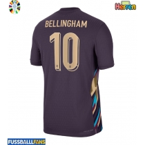 England Jude Bellingham #10 Auswärtstrikot EM 2024 Kurzarm